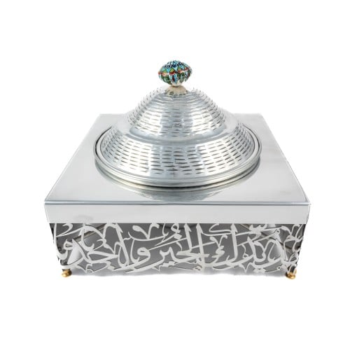 سخان المنيوم بعبارة مد يدك الخير واجد