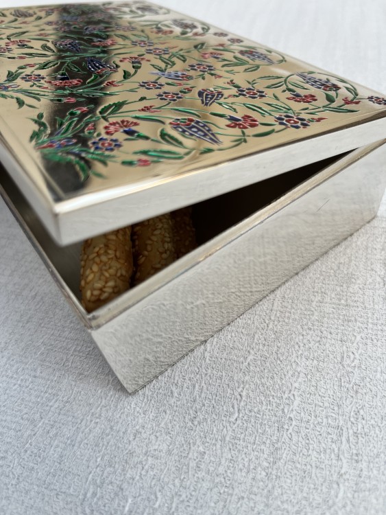 صندوق  الورد نحاس _وسط