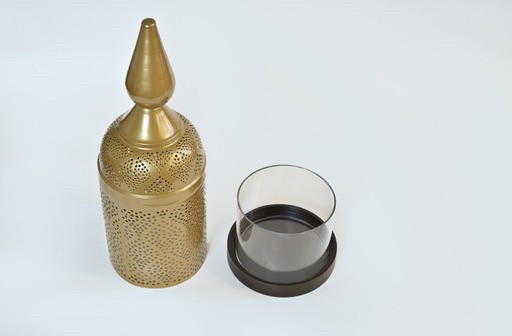 اسطوانة نحاس كوليكشن مغربي _ذهبي وسط