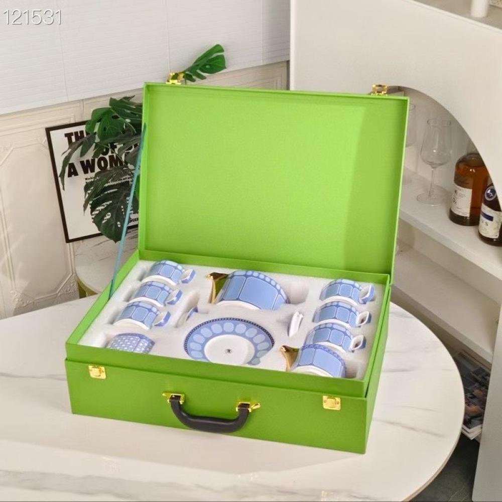 طقم شاي فاخر من مجموعة Swarovski  -  تقليد أعلى جودة