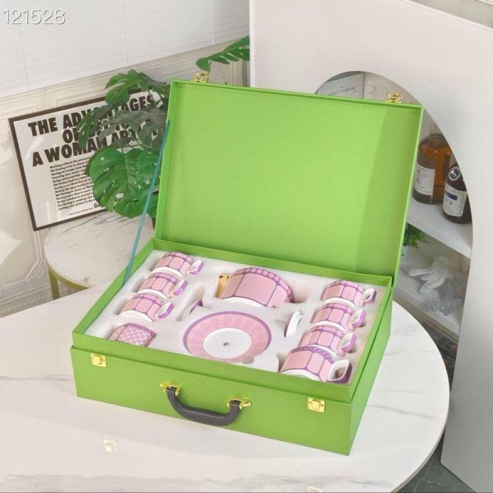 طقم شاي فاخر من مجموعة Swarovski  -  تقليد أعلى جودة