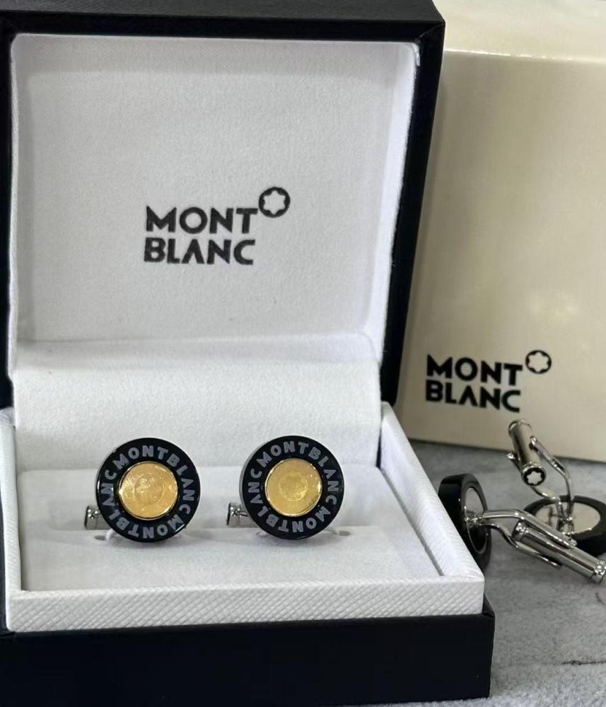 كبكات أو أزرار أكمام مون بلان (Montblanc) - تقليد أعلى جودة