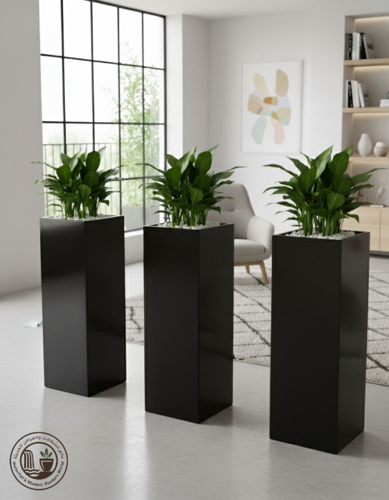 مركن فيبر قلاس طويل مربع الشكل عصري M23