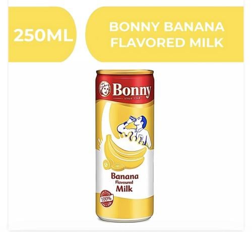 بوني حليب بنكهة الموز - 24X250ML