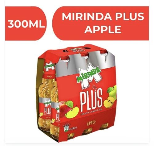 ميرندا بلس تفاح - 24X300ML