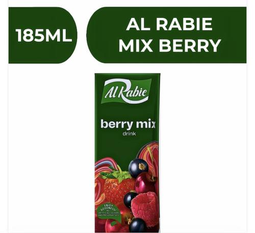 الربيع شراب توت مشكل - 18X185ml