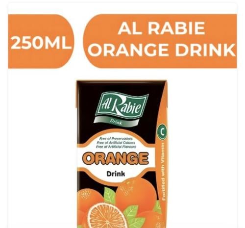 ربيع شراب البرتقال كبير - 30X250ML