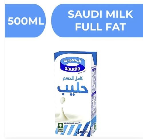 السعودية حليب كامل الدسم - 18X500ML