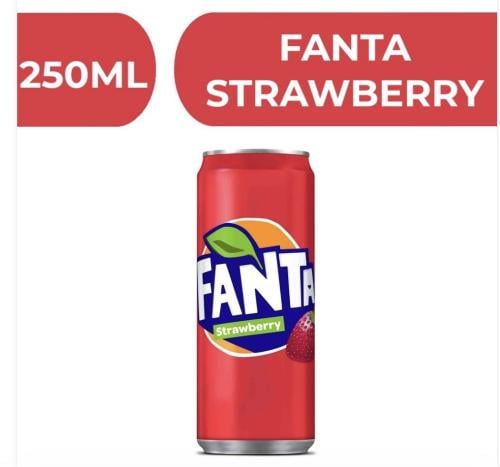 فانتا فراولة علبة - 30X250ML