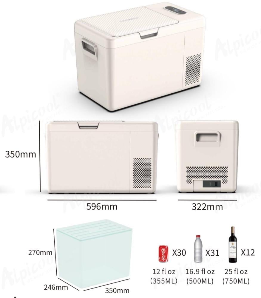 ثلاجة 22 لتر