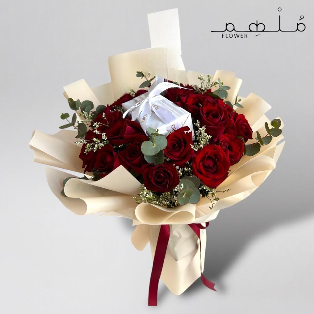 أفضل تنسيقات باقات ورد للهدايا - من متجر ملهم