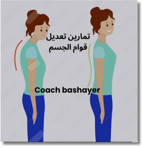 تمارين تعديل قوام الجسم ( تقوس الظهر )