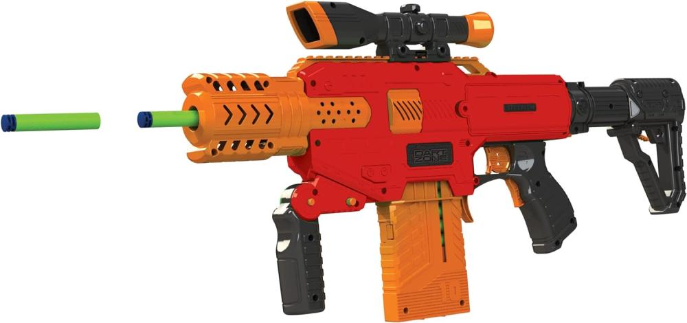 Spectrum Machine Gun with Automatic Magazine Multi-Color