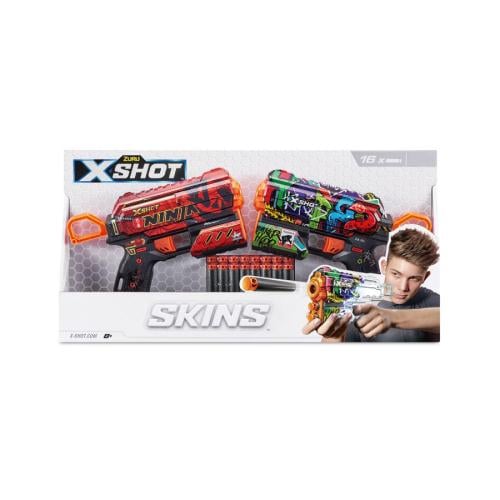 X Shot 3個セット Amazon.com: XSHOT Excel 2 Reflex 6 + 2 Kickback (4 Pack + 48