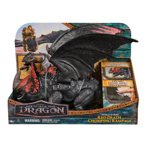 Dragons -Red Death Chomping Rampage - TikToyz