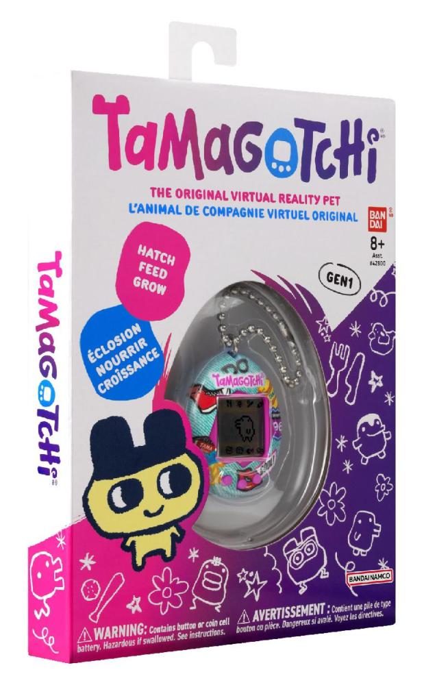 Bandai Tamakuchi Original Denim Patches - TikToyz Bandai Tamakuchi Original Denim Patches - TikToyz