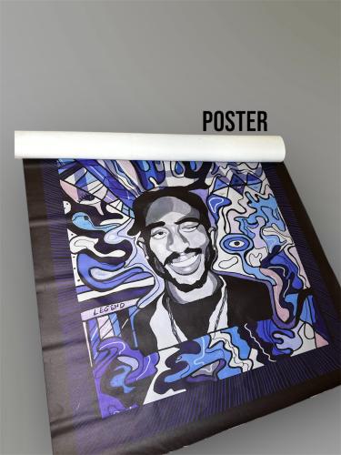 2Pac Poster - بوستر توباك