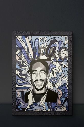 The 2Pac Painting - لوحة توباك