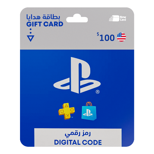 بطاقة بلايستيشن ستور امريكي 100 دولار