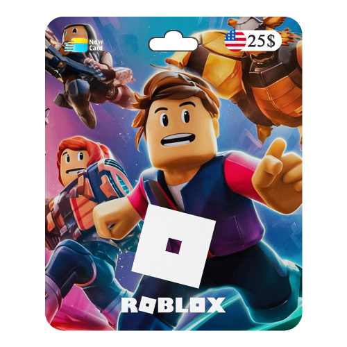 بطاقة روبلكس امريكي 25$