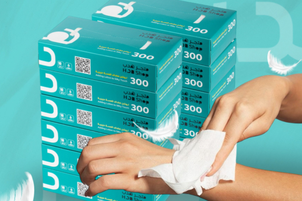 عرض على المناديل