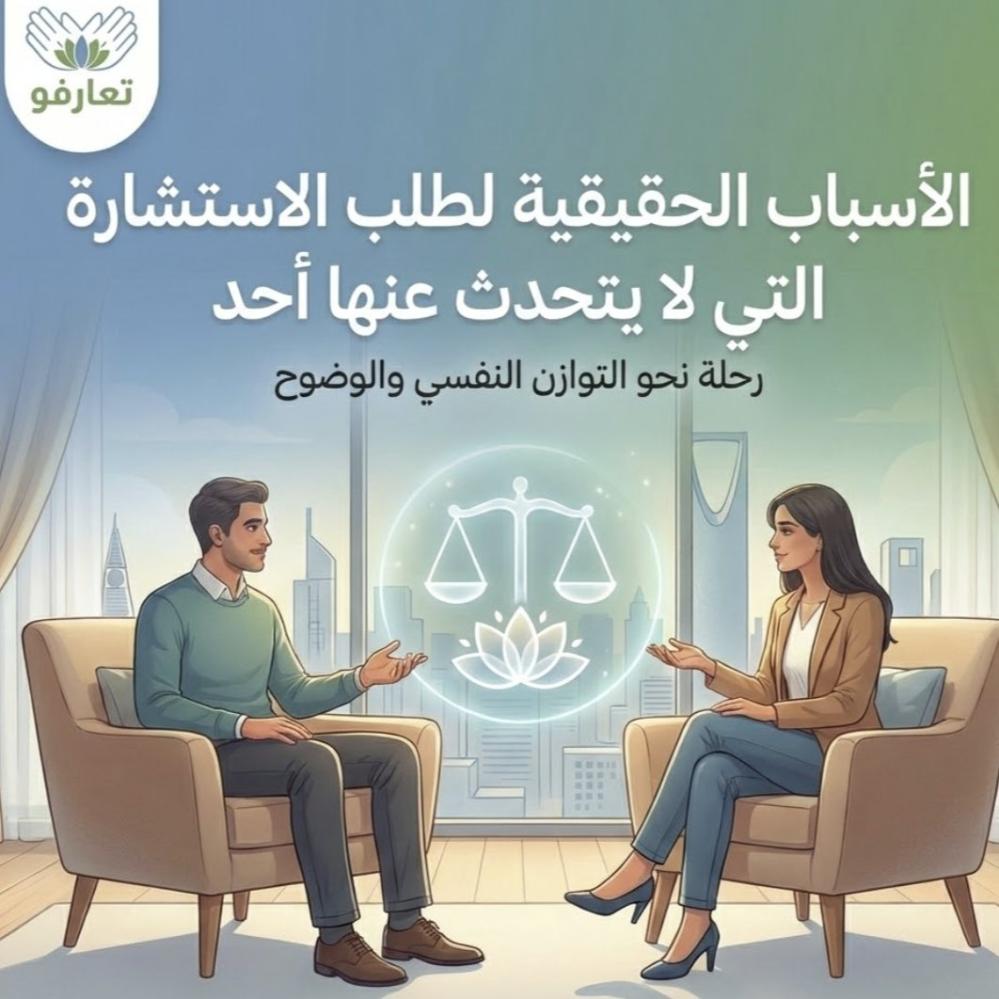 لماذا يلجأ الناس إلى المستشارين؟ الأسباب الحقيقية التي لا يتحدث عنها أحد