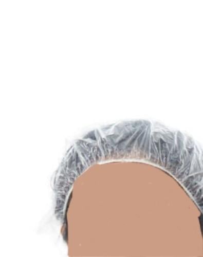 غطاء يلاستيكي للشعر