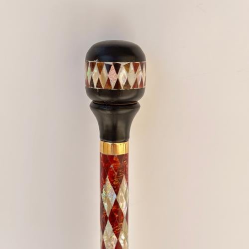 عصا ابانوس صدف