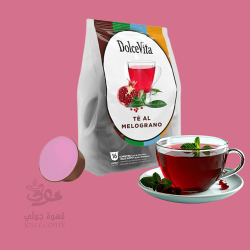 كبسولات دولتشي فيتا شاي الرمان