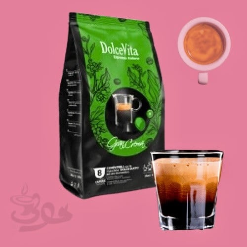 كبسولات اسبريسو كريمة دولتشي فيتا   GRAN CREMA