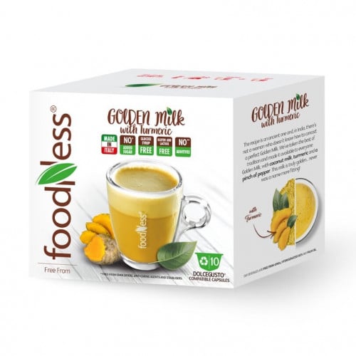 كبسولات الحليب الذهبي Foodness دولتشي قوستو