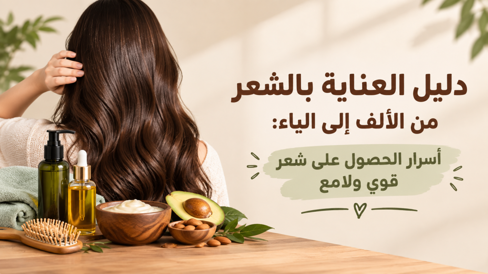 خطوات العناية بالشعر