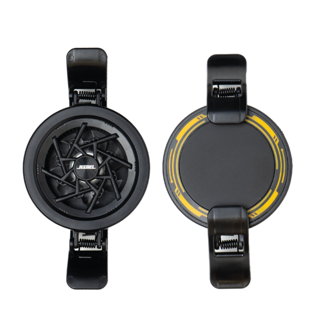 مروحة تبريد و شحن مغناطيسية بإضاءة RGB للهواتف سريعة للألعاب من JEEBEL