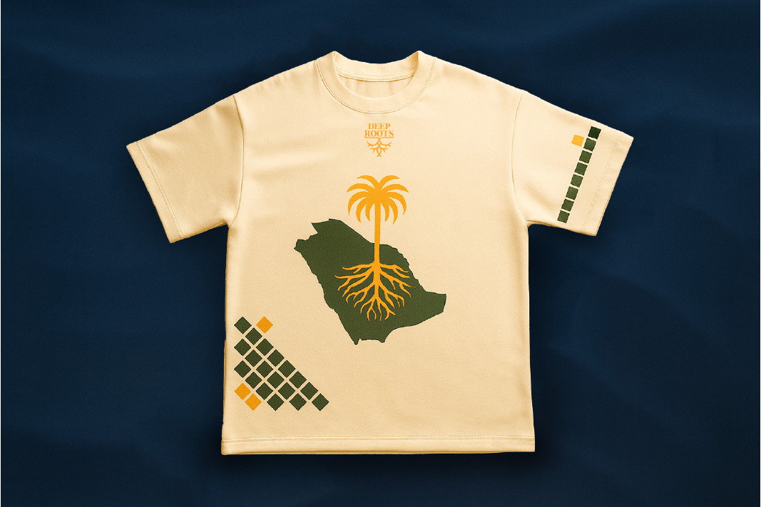 تيشيرت فاخر رجالي نسائي الجذور السعودية
