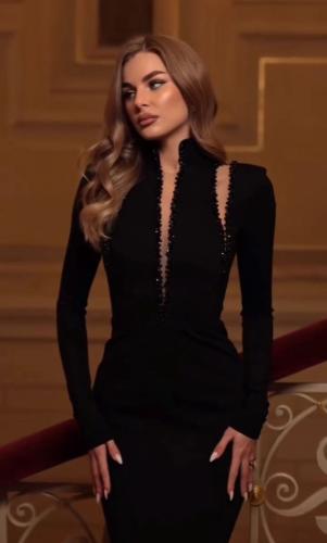 فستان جاذبية غامضة