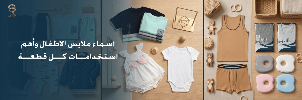 اسماء ملابس الاطفال وأهم استخدامات كل قطعة