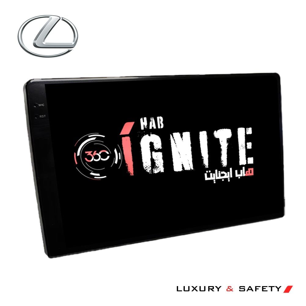 شاشة هاب+ كاميرات 360درجة - لكزس-4