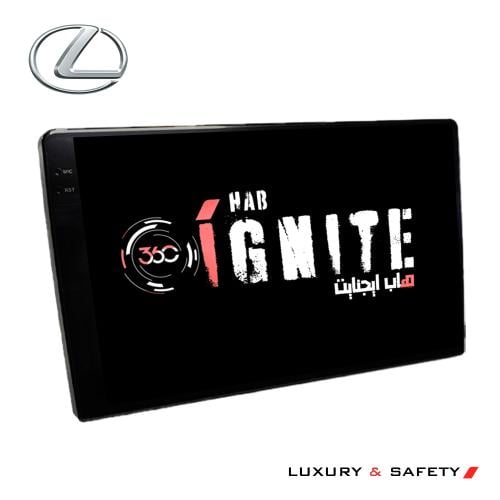 شاشة هاب+ كاميرات 360درجة - لكزس