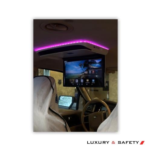 شاشة سقف للسيارات العائلية