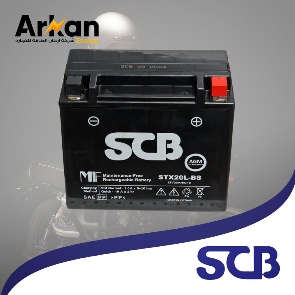 بطارية SCB STX20L-BS