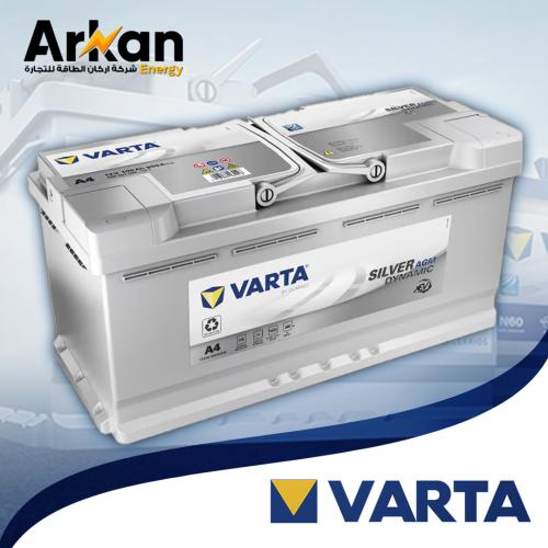 بطارية فارتا الماني VARTA AGM SILVER DYNAMIC 105 A...