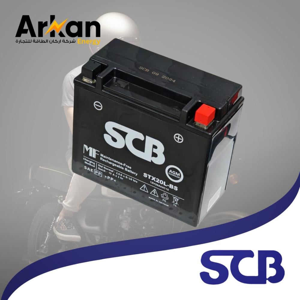 بطارية SCB STX20L-BS