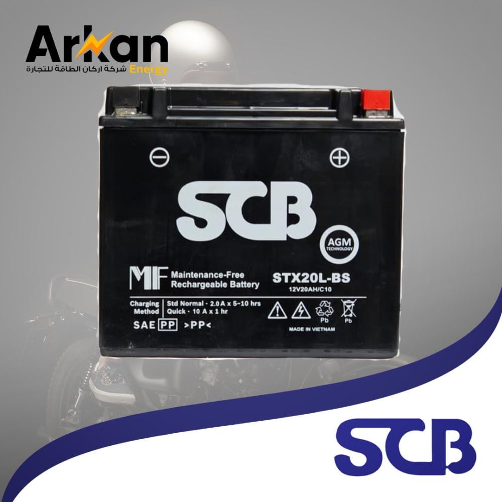 بطارية SCB STX20L-BS