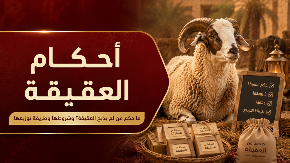 أحكام العقيقة: ما حكم من لم يذبح العقيقة؟ وشروطها وطريقة توزيعها