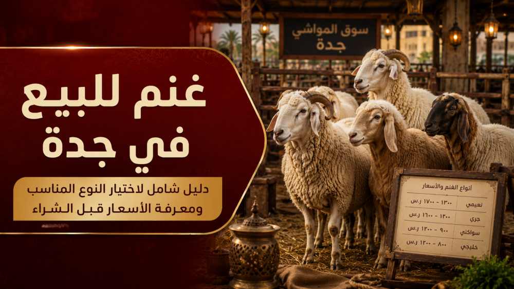 غنم للبيع في جدة: دليل شامل لاختيار النوع المناسب ومعرفة الأسعار قبل الشراء