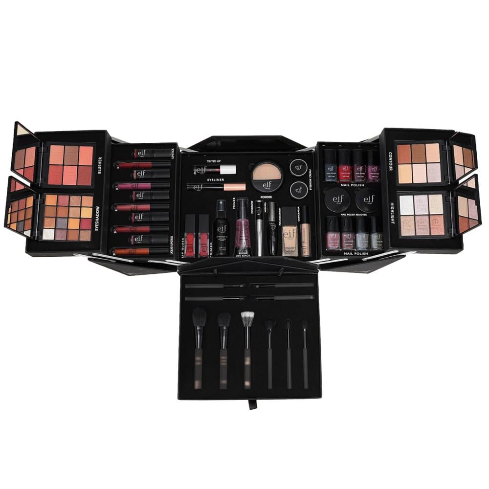 e.l.f. البوكس "الأسود الأنيق" الاحترافي (Pro Elegant Black Box)