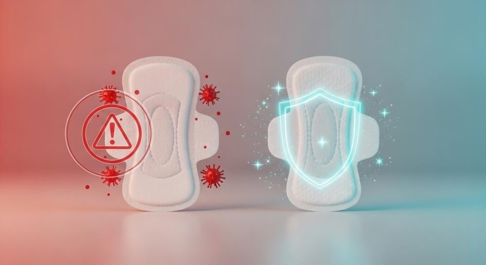 هل تعانين من الحساسية بسبب الفوط الصحية؟ إليكِ الحل المثالي!