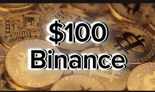 100دولار في بينانس