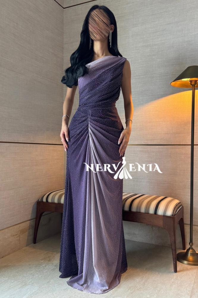 فستان إليجانس نوار تل بفصوص