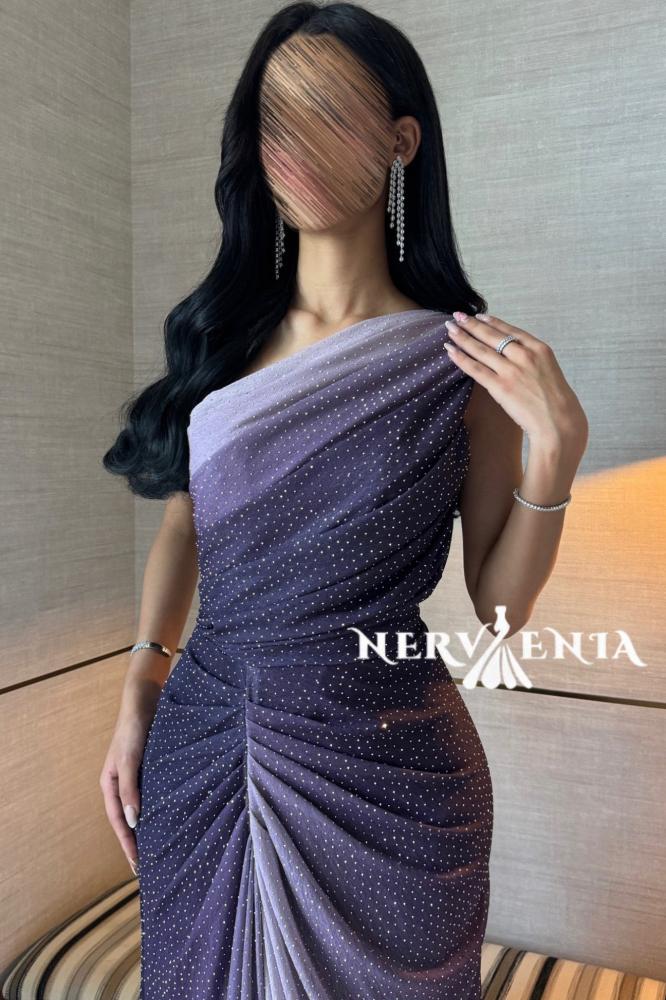 فستان إليجانس نوار تل بفصوص